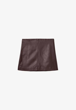 AllSaints, RENAI - Falda acampanada - oxblood red