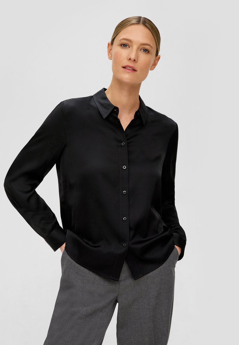 Chemisier S.Oliver Femme Taille 48 - Bordeaux, Rayé, Manches Longues - Neuf Avec étiquettes