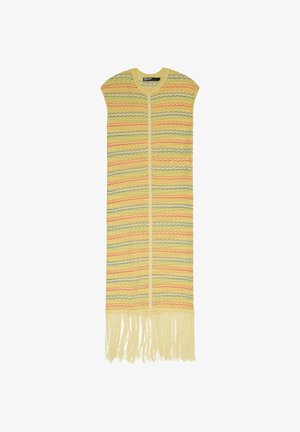 BIMBA Y LOLA, Vestido de punto - amarillo claro