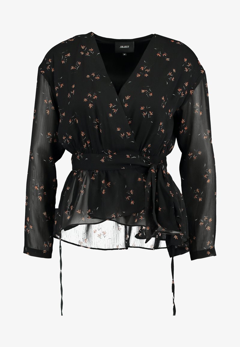 Object Petite OBJAVINAJA Bluser black Zalando.no Object Petite OBJAVINAJA - Bluser - black
