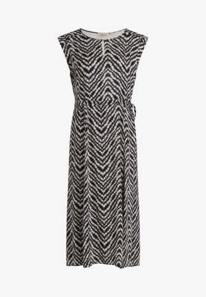 MIT MUSTER - Day dress - weiß schwarz