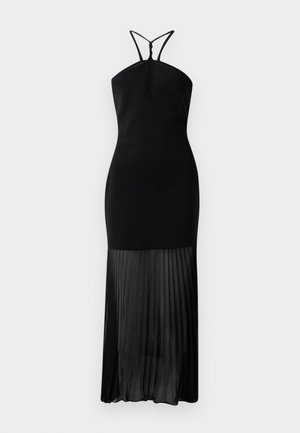 VETA KNIT DRESS - Koktailové šaty/večierkové šaty - black