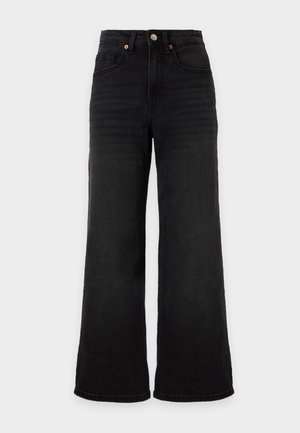 Vero Moda Petite, VMOLIVIA  - Wide leg - black denim