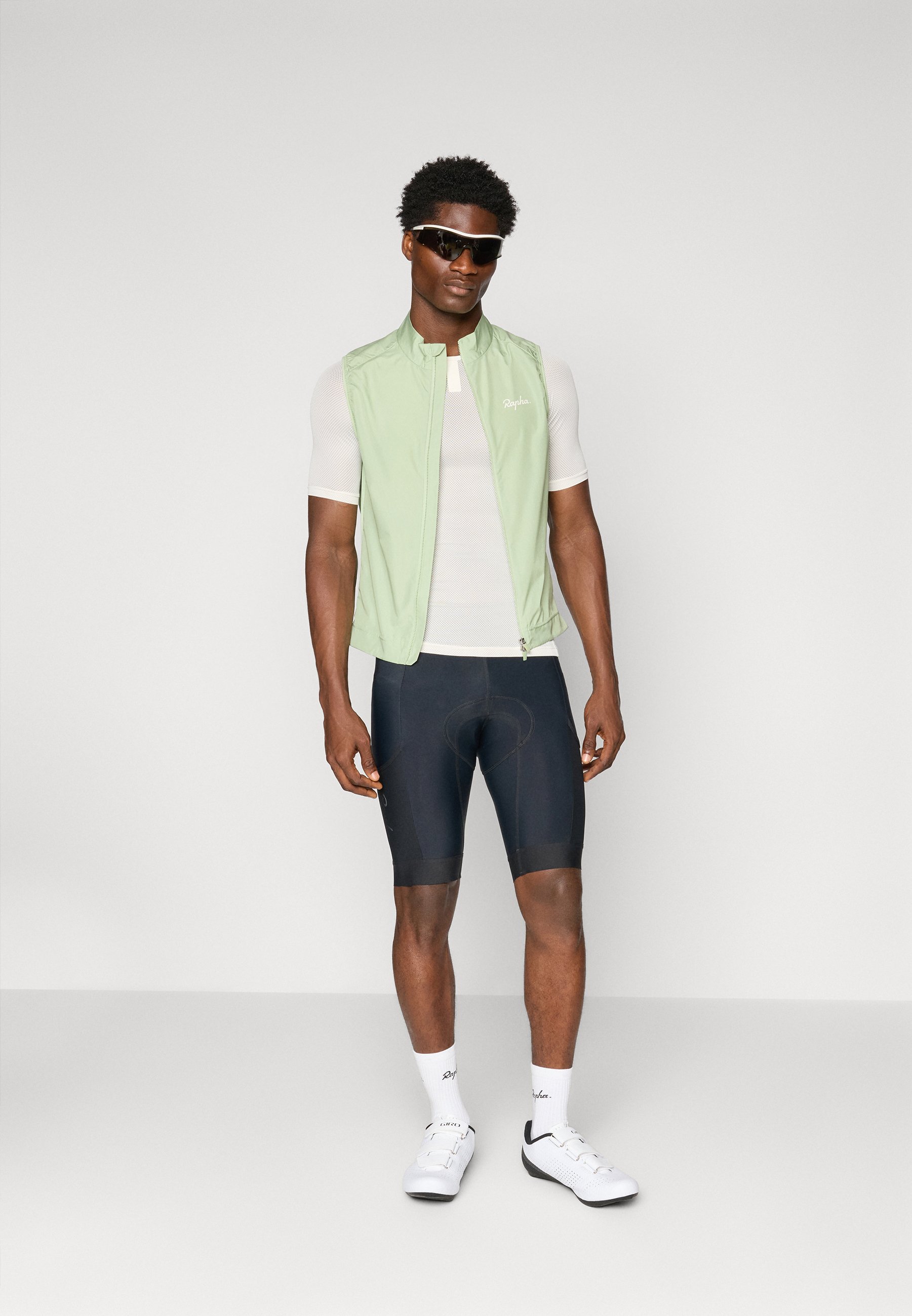 Rapha MENS CORE GILET - Waistcoat - reseda/white alyssum/light