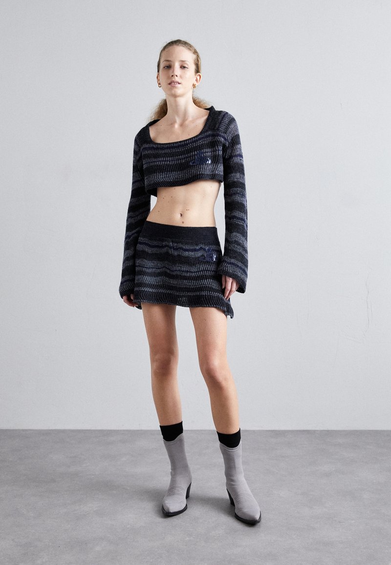 Vivienne Westwood BEDROCK SKIRT - Mini skirt - blue - Zalando
