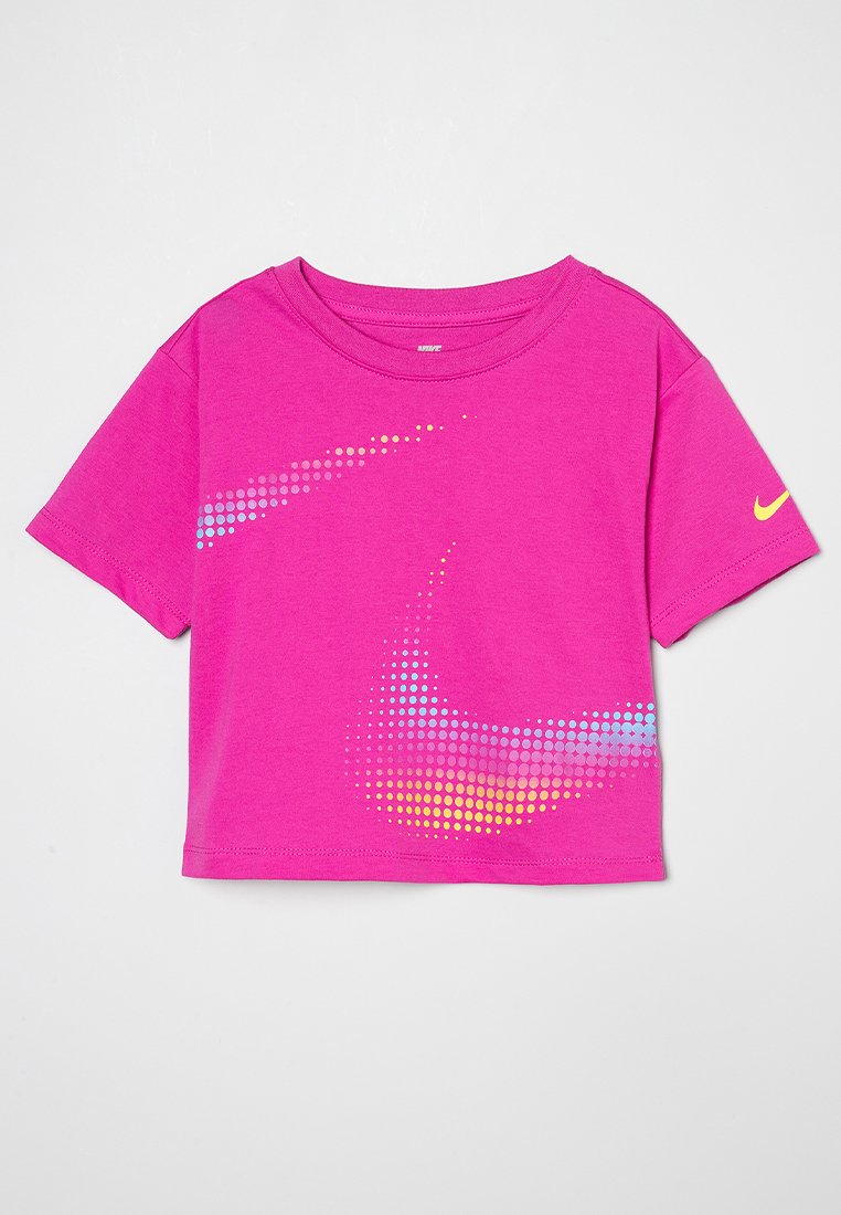 Nike Sportswear T-shirt print donkerroze Nike Sportswear T-shirt print donkerroze