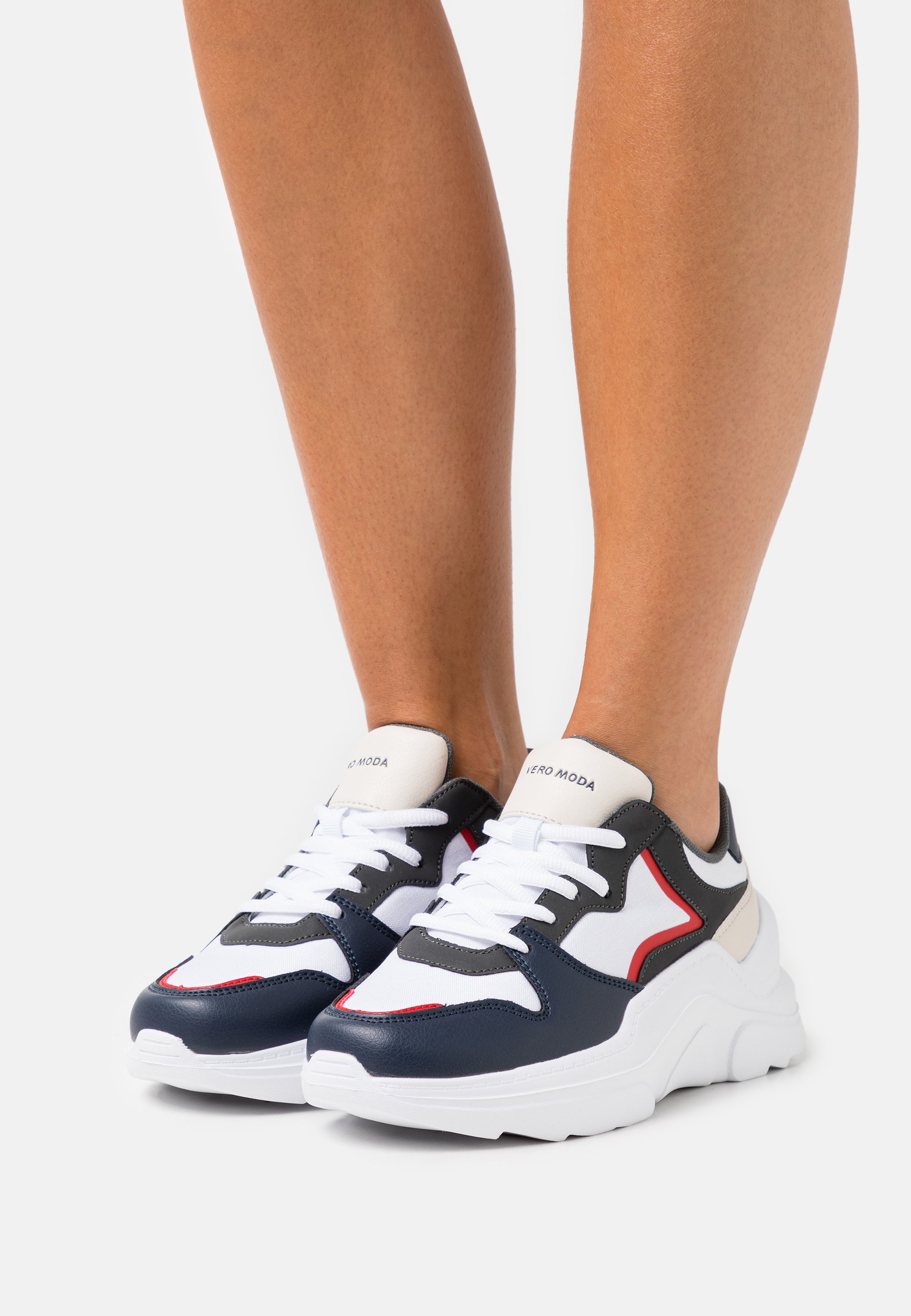 Vero Moda VMTOLINE - Sneakers basse - navy/blu scuro - Zalando.it