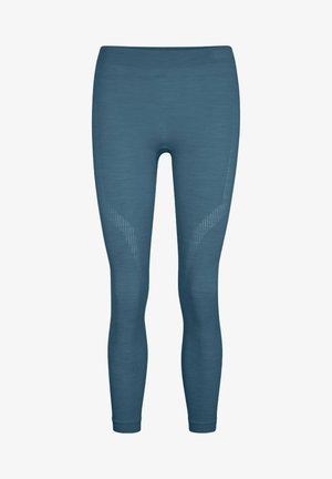 FALKE Wool-Tech Long Tights cold to very cold temperatures - Unterhose lang - capitain