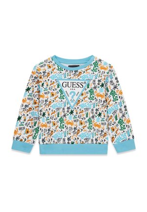 Guess BEDRUCKTES  - Sweatshirt - hellblau