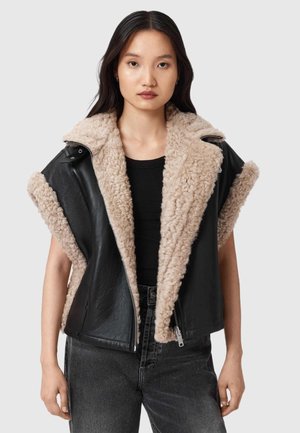 MARLIN - Γιλέκο - black/natural