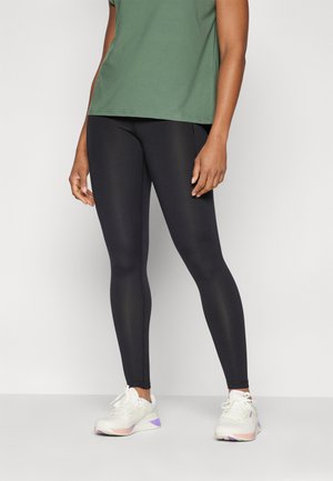 LOGO BALANCE COMPRESSION FULL LENGTH WITH POCKETS - Leggings - black