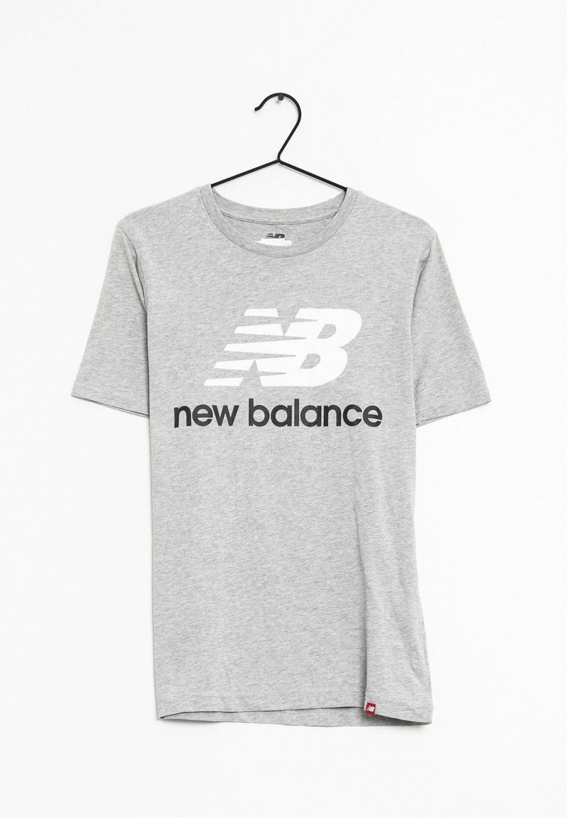 New Balance Triko s potiskem - grey
