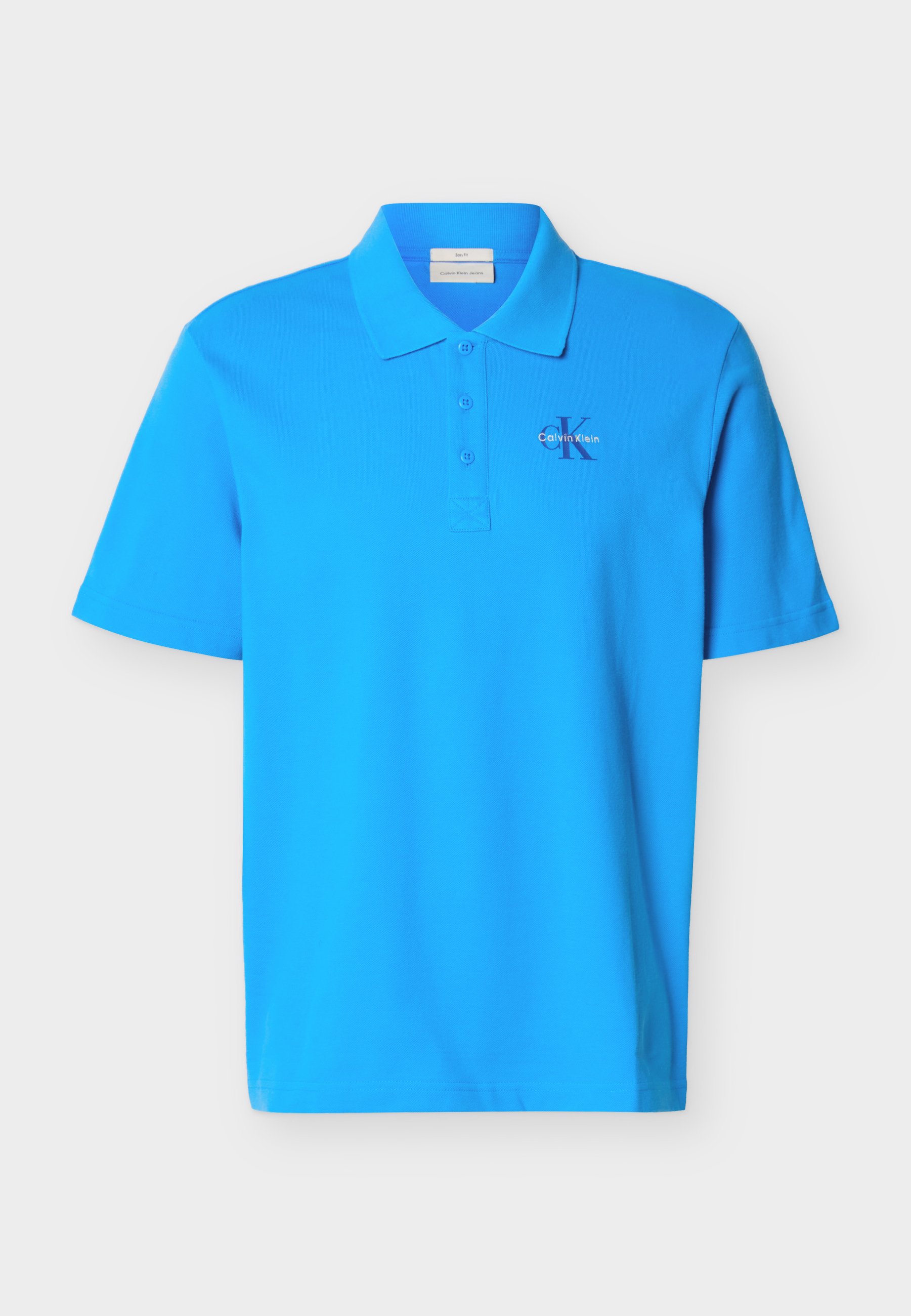 Calvin Klein Jeans EASY MONOLOGO CASUAL - Polotričko - french blue