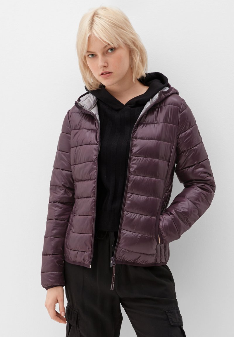 QS - MIT KAPUZE - Chaqueta de invierno - purple, Ampliar