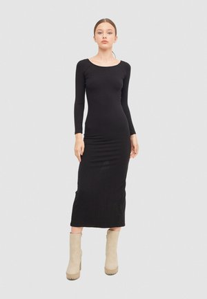 INSIDE BARDOT - Vestido de tubo - black