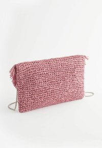 Next FABRICATION FRINGE  - Pikkulaukku - pink