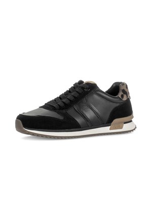 Gabor, GABOR SNEAKER LOW - Маратонки - black sand walnut