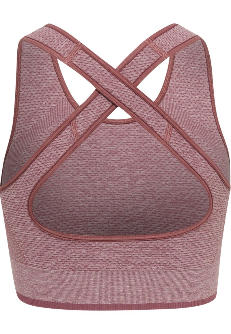 Damen Sportbekleidung | Hummel HMLMT UNA SEAMLESS Top dusky orchid melange/lila - AR48921 Damen Sportbekleidung | Hummel HMLMT UNA SEAMLESS Top dusky orchid melange/lila - AR48921