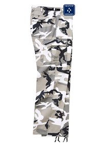 RANGER - Oldalzsebes nadrágok - snowcamo