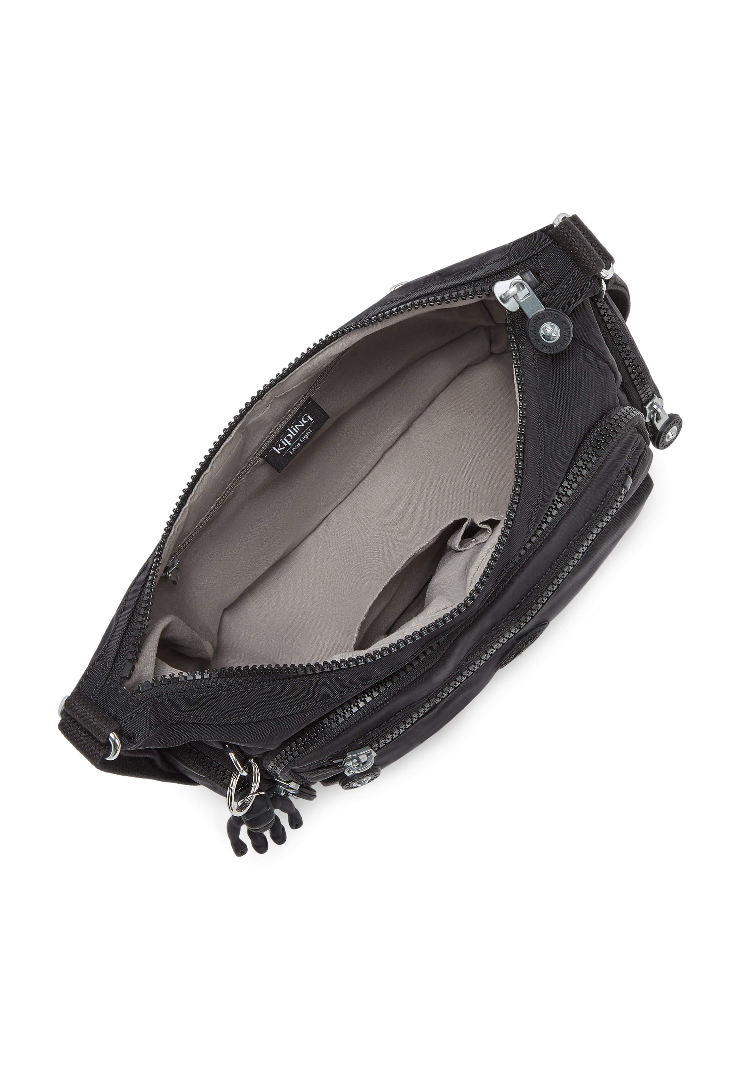 Kipling Gabbie - Mini Tracolla Leggera, Colore Verde Acqua (Deep Water), Dimensioni 27,9 X 19,1 X 8,1 Cm