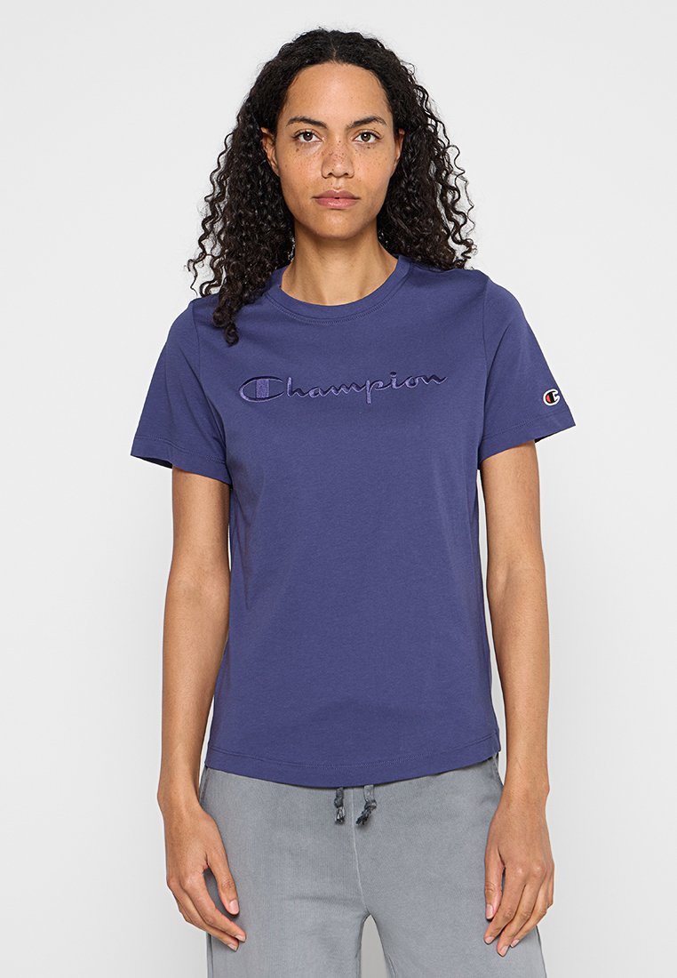 Champion T-shirt print blauw