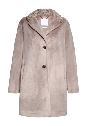 Rich & Royal MIT REVERSKRAGEN - Cappotto corto - pebble grey