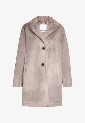 Rich & Royal, MIT REVERSKRAGEN - Halflange jas - pebble grey