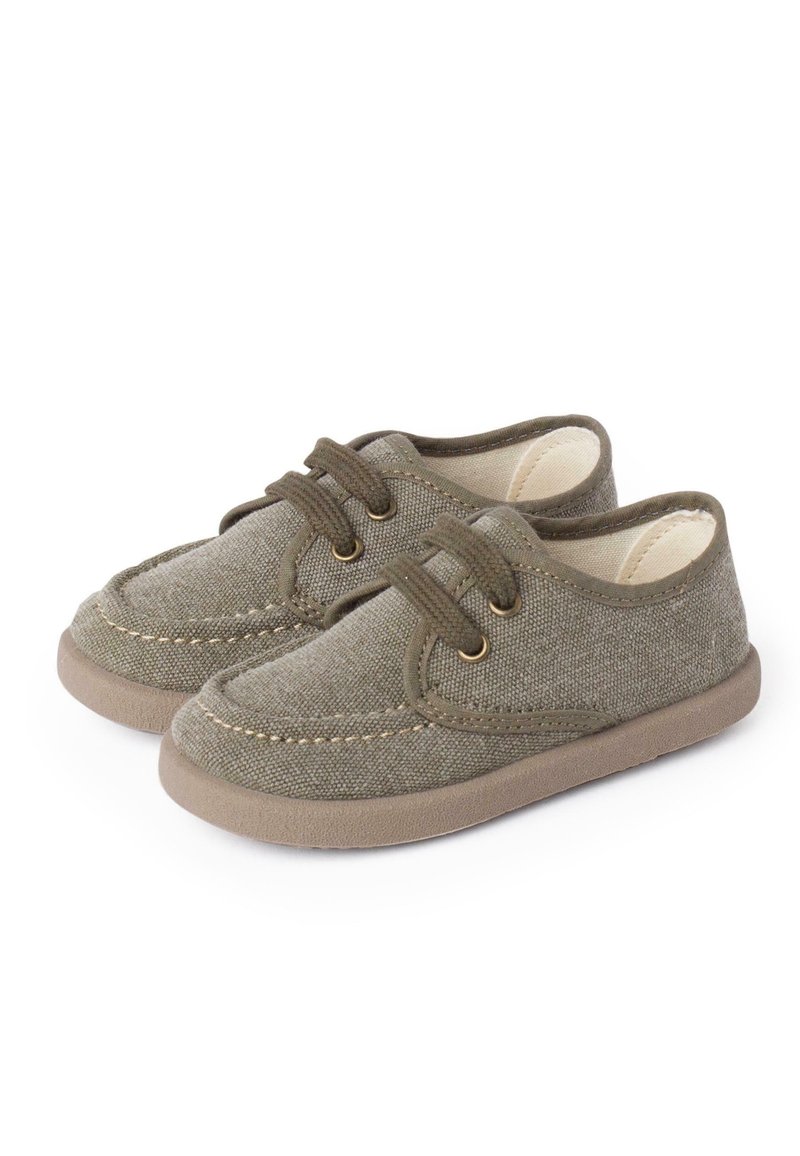 Kinder Klettschuhe | Pisamonas Sportlicher Schnürer kaki/khaki - EJ43199 Kinder Klettschuhe | Pisamonas Sportlicher Schnürer kaki/khaki - EJ43199