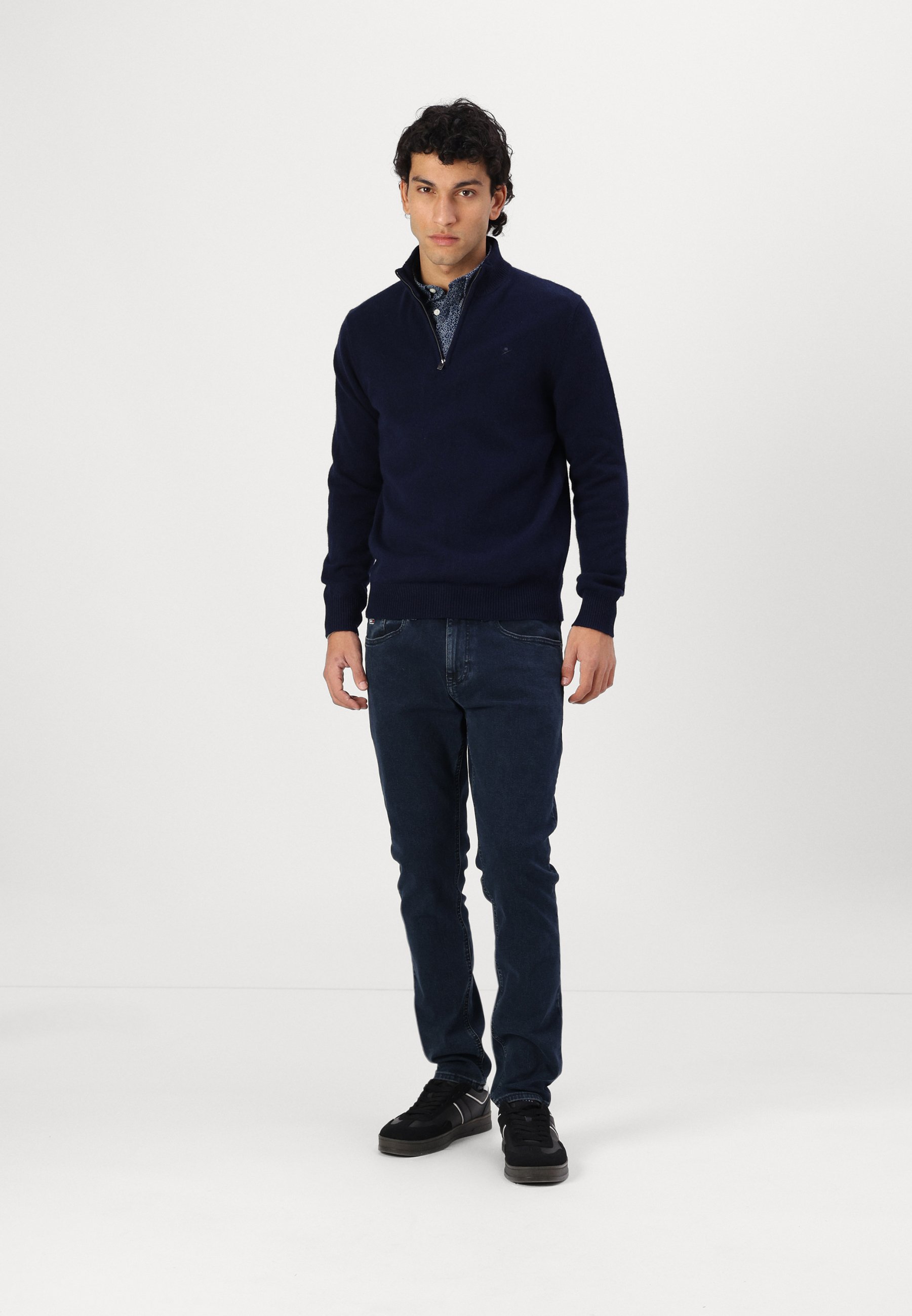 Hackett London HZIP - Jumper - midnight blue/dark blue - Zalando