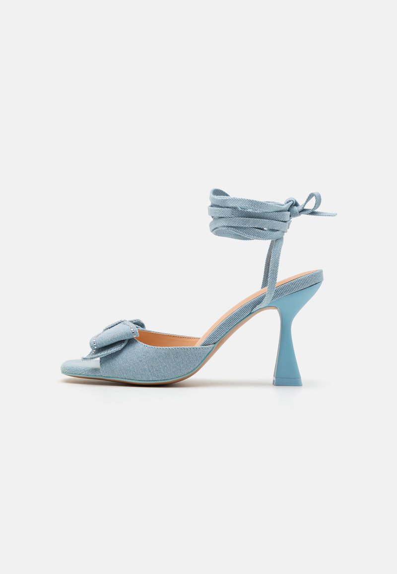 Collezione scarpe donna sandali in denim blu scuro | Acquisti online su