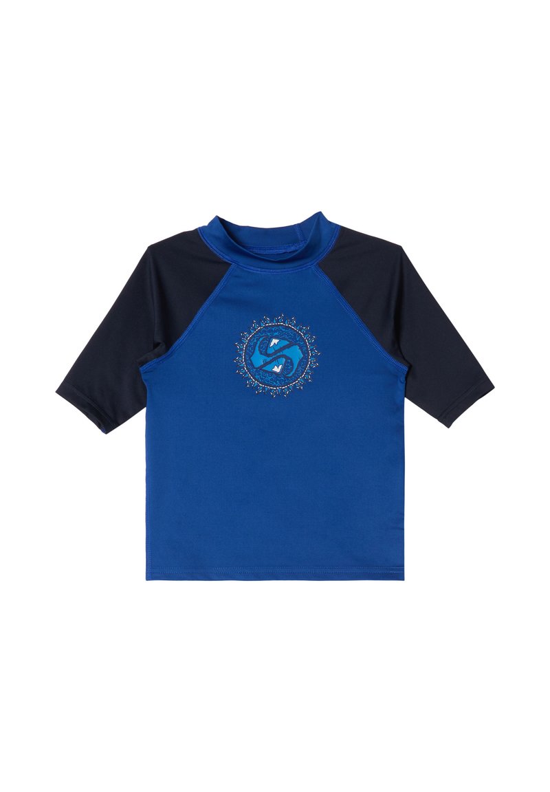 Quiksilver EVERYDAY - KURZÄRMLIGES SURF - Rashguard - blue black