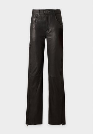 Won Hundred, BREE - Pantalon en cuir - black