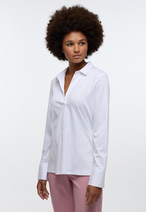 JERSEY SHIRT - REGULAR FIT - Bluse - schwarz