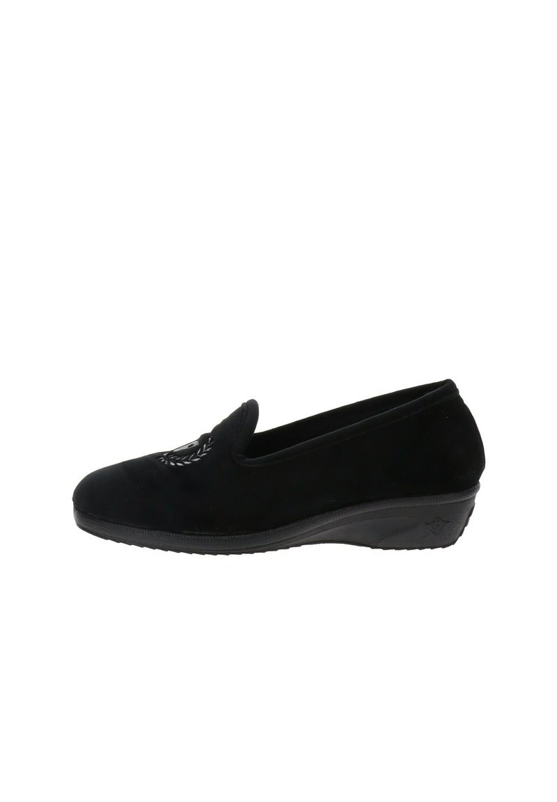 Valleverde Scarpe senza lacci - nero