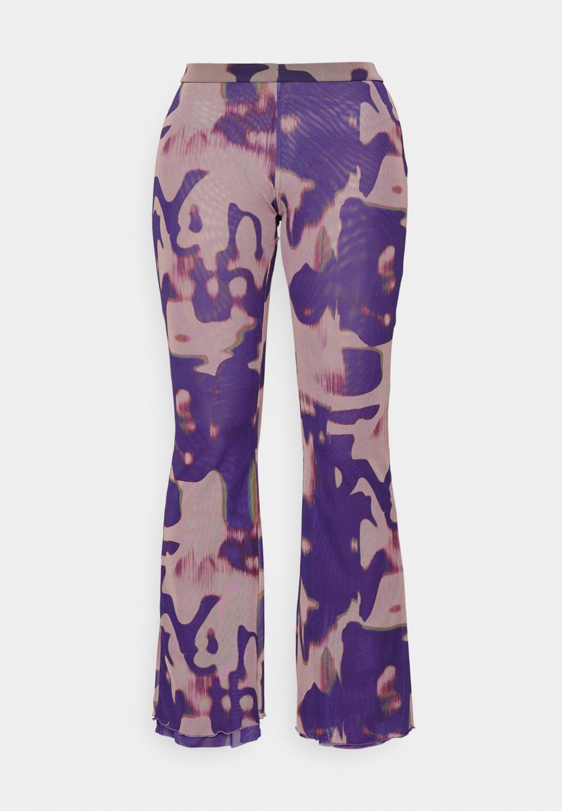 Weekday Broek donkerroze