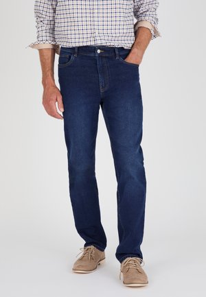 5 POCHES - Jeans a sigaretta - denim foncé