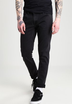 Vaqueros rectos - black denim