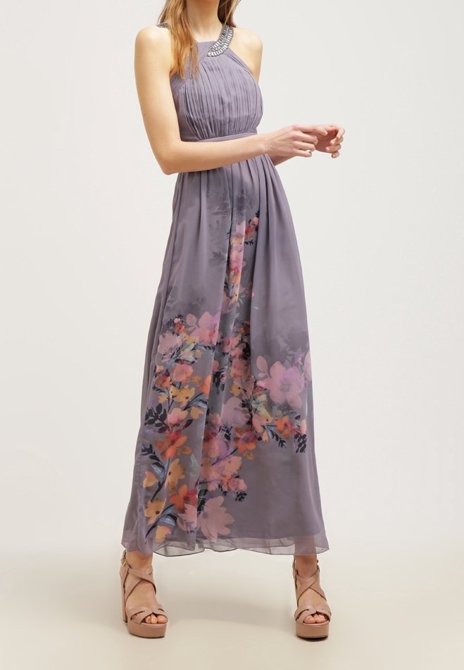Little Mistress Maxi dress - grey - (Pre-owned) - Zalando.ie Little Mistress Maxi dress - grey - (Pre-owned) - Zalando.ie