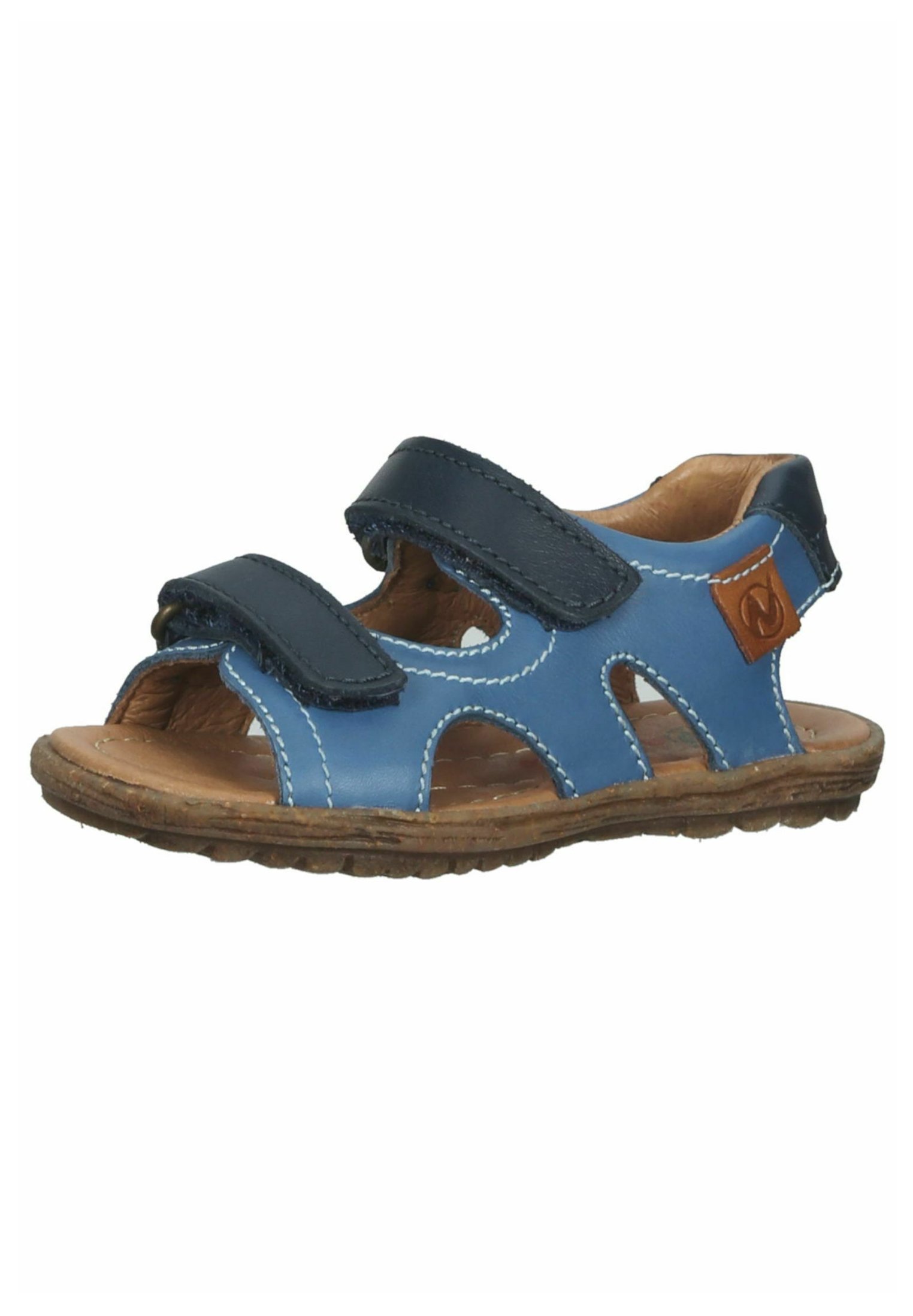 Sandalo Naturino Bambino Sky Doppio Velcro Blu