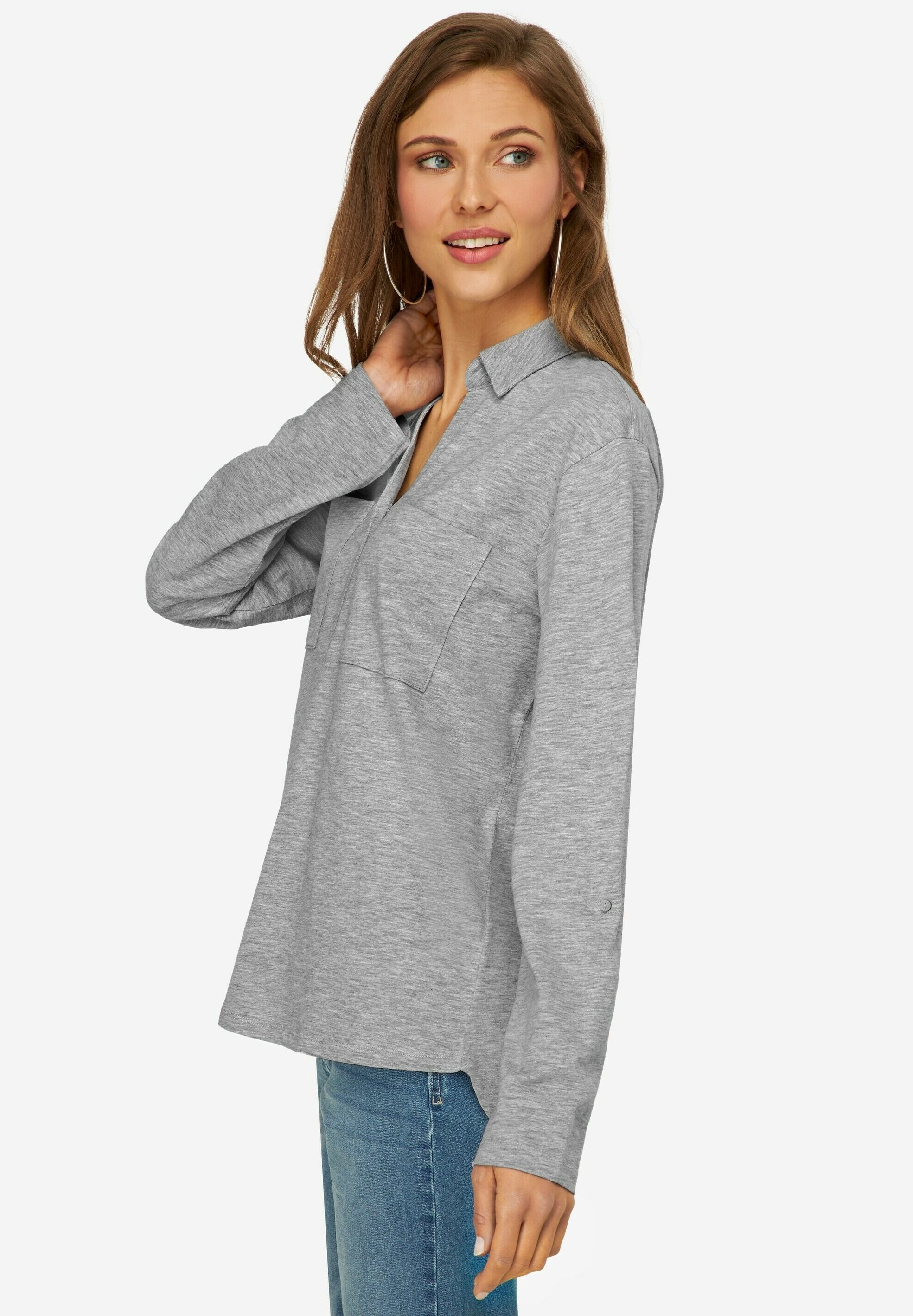 Chemisier Laura Ashley Occasion - Motifs Crème/noir, Taille 40, Très Bon état