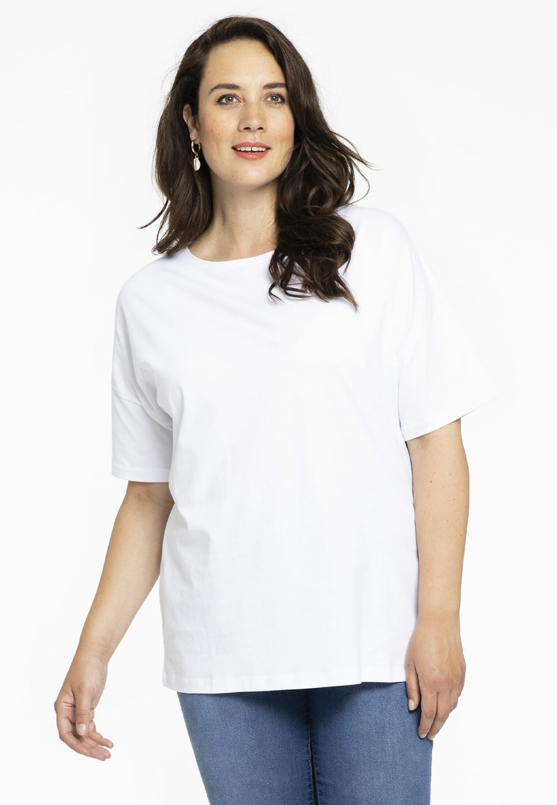 YOEK T-shirts basic - white