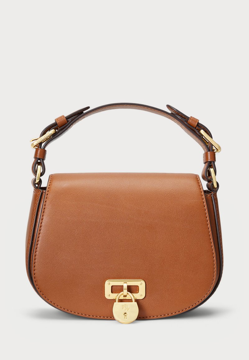 Lauren Ralph Lauren - LEATHER MEDIUM TANNER CROSSBODY BAG - Handtasche - tan, Vergrößern