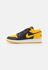 Jordan - AIR JORDAN 1 LOW UNISEX - Edzőcipő - black/yellow ochre/white Miniatűr kép 1