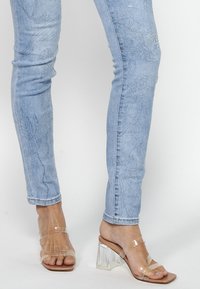 Koroshi Vaqueros pitillo - light blue