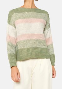 LolaLiza Stickad tröja - khaki