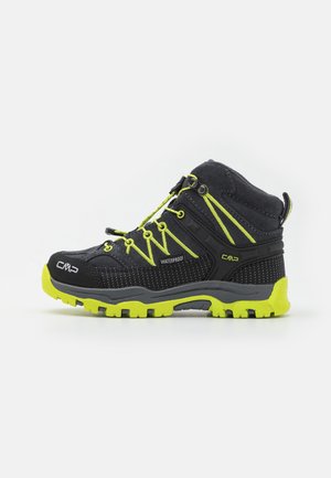 CMP KIDS RIGEL MID TREKKING SHOES WP UNISEX - Zapatillas de senderismo - titanio/acido