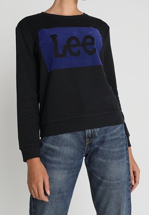 Felpa con cappuccio - black