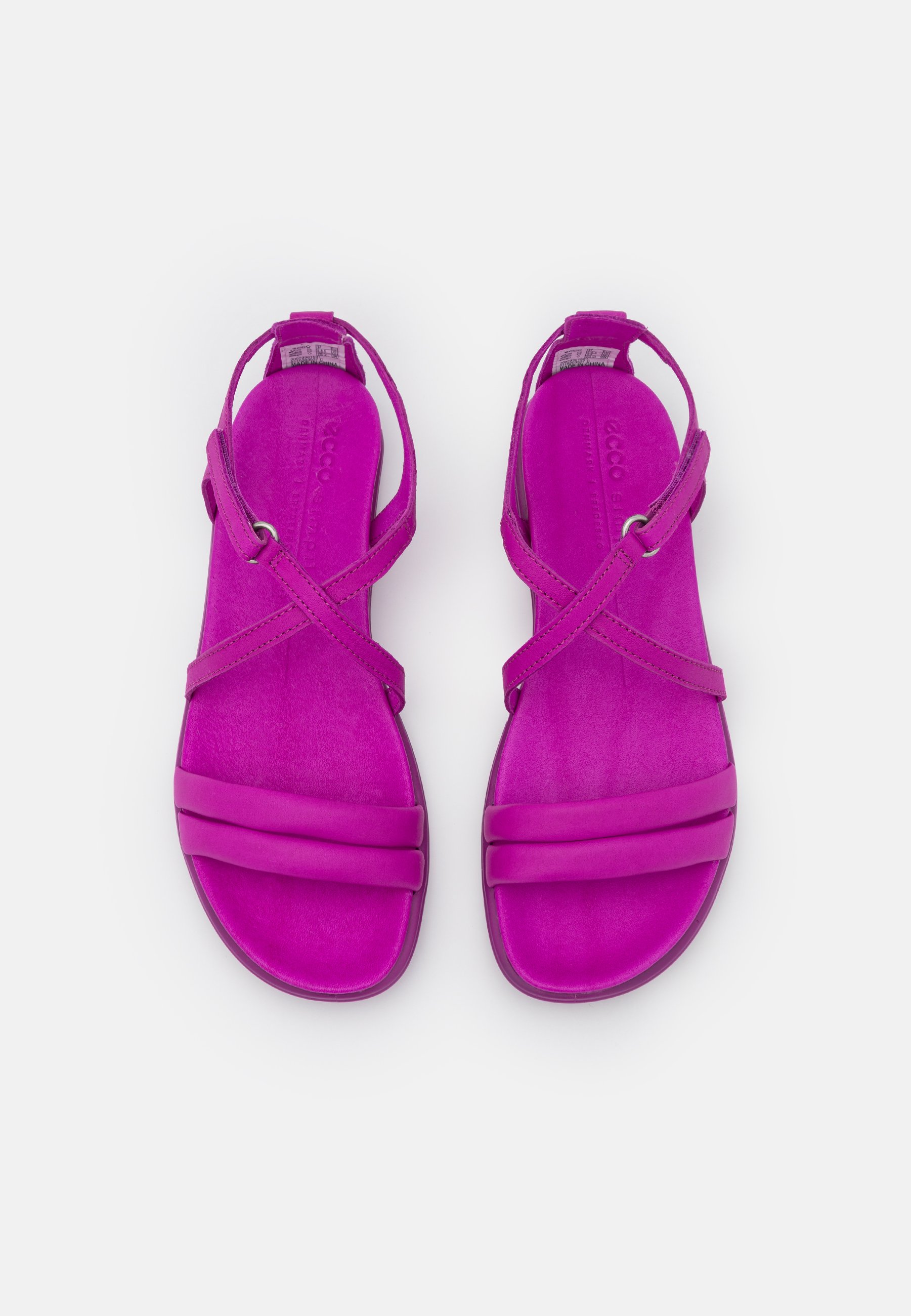 ecco sandalen lila