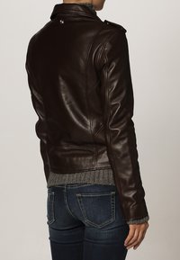 Schott Læderjakker - prune