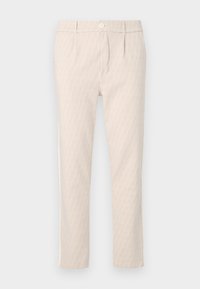 GEO TRACK PANTS - Calças de fato de treino - beige